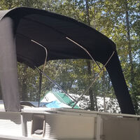 boat with new canopy