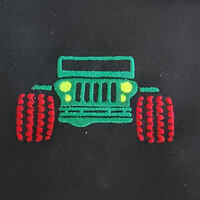 embroidered jeep